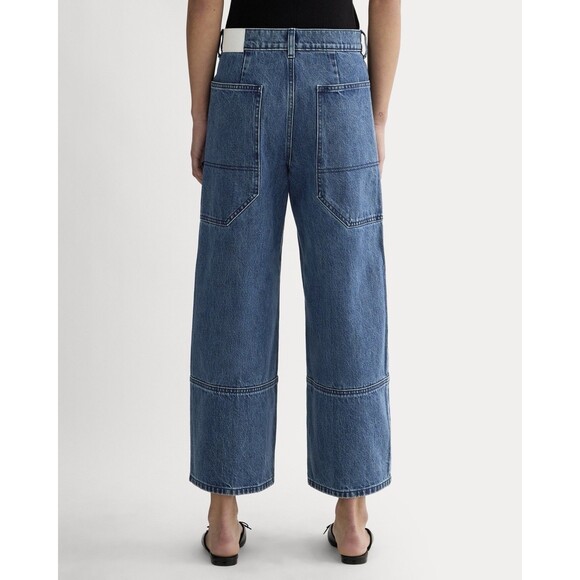 Everlane Women's Blue Flare & Wide Leg Jeans - Picture 3 of 14